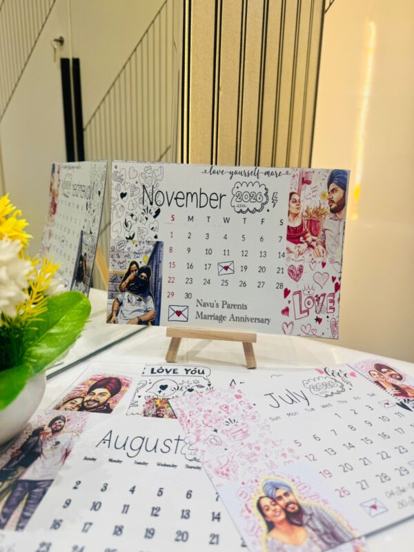 Illustration calender